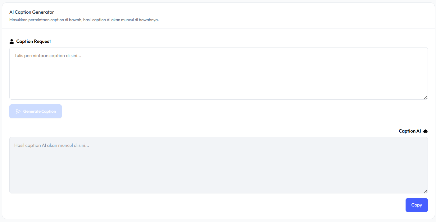 EEPIS Instagram Caption Generator (RAG)